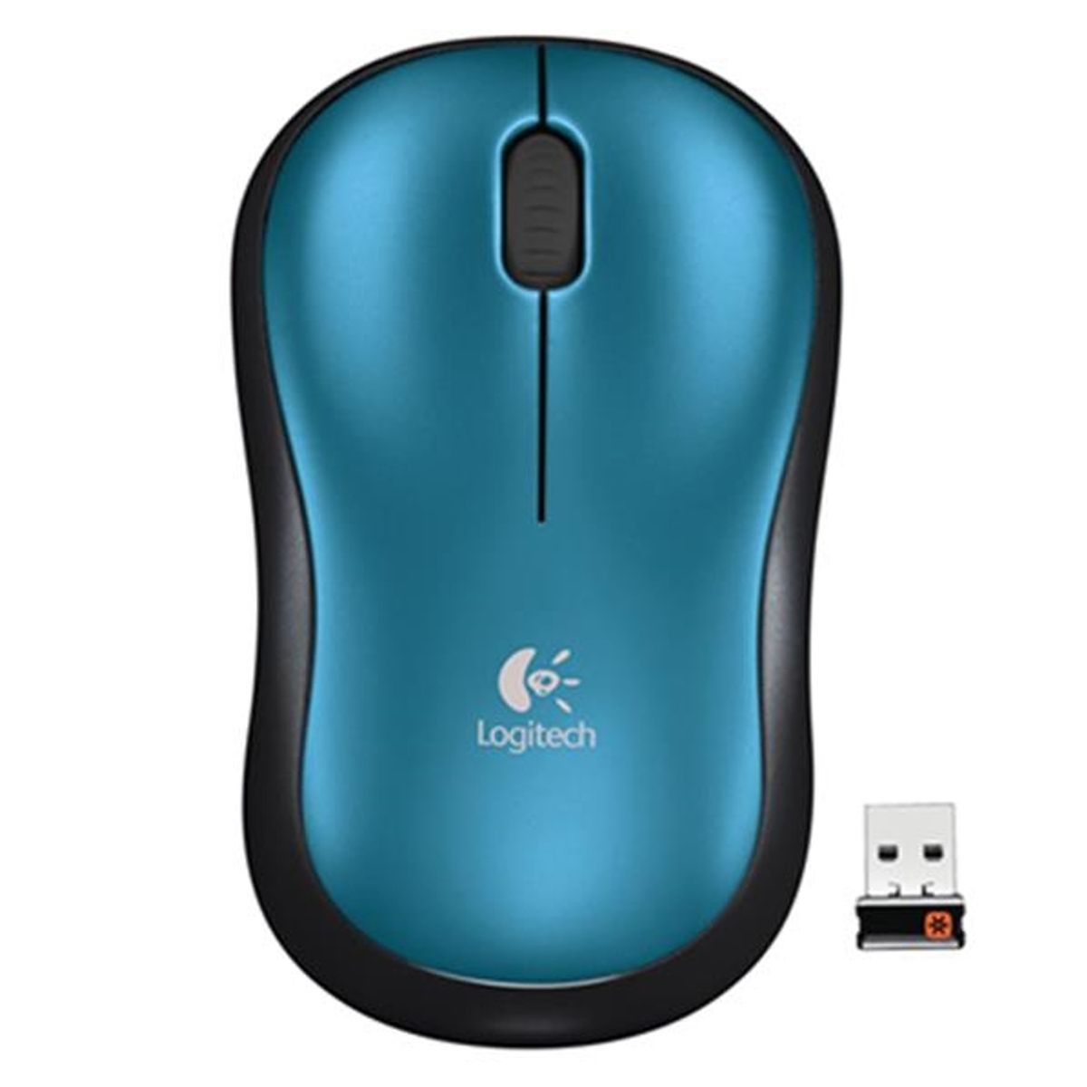 LOGITECH - Mouse Logitech M185 Wireless con Receptor Nano USB Blue - 910-003636