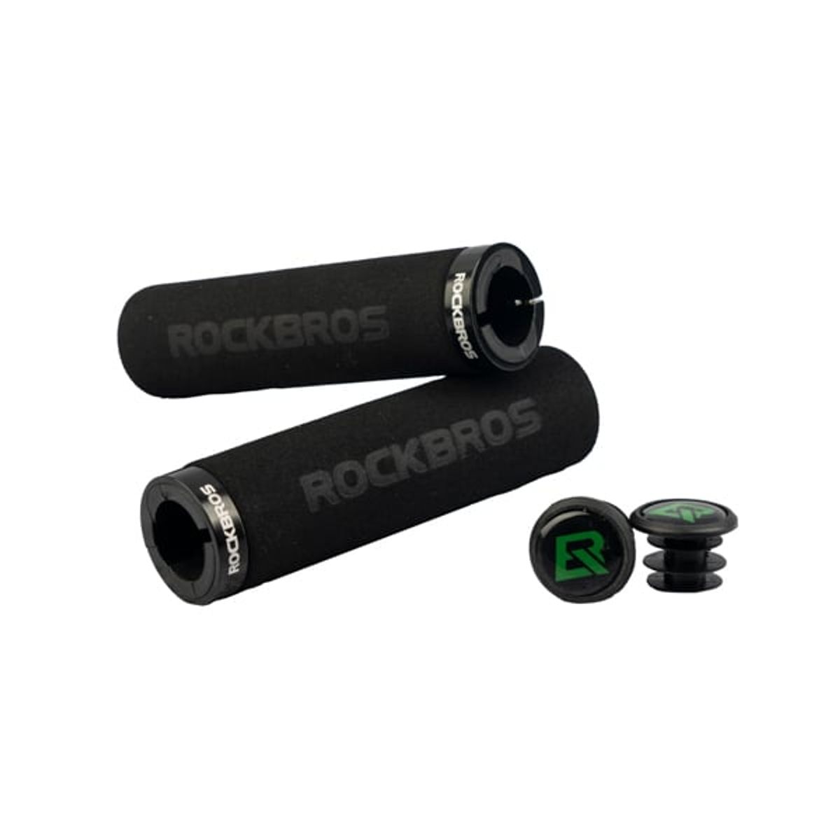 ROCKBROS - Grips de esponja Negros Rockbros