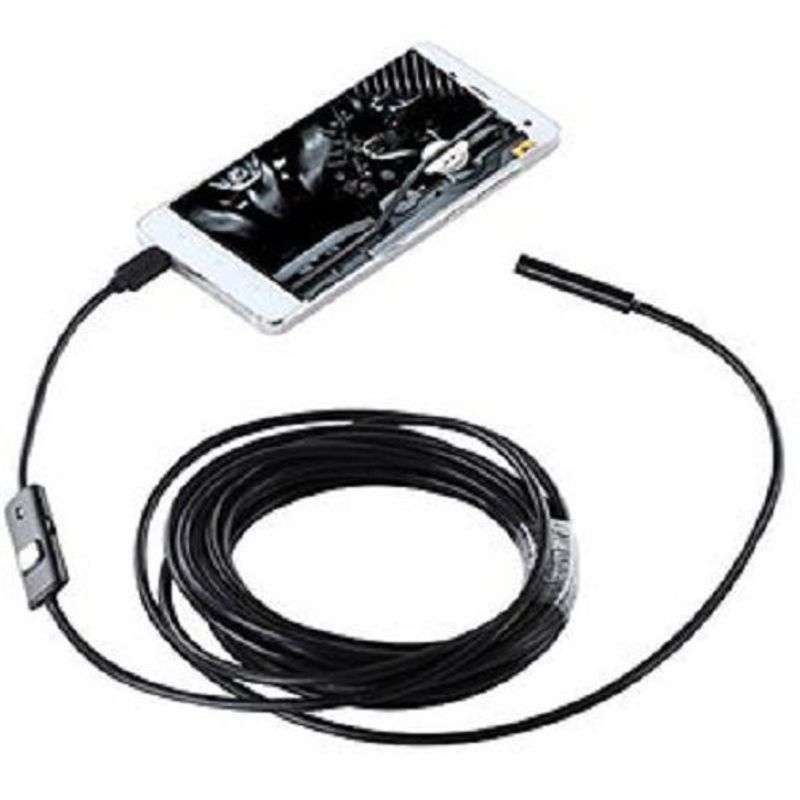 GENERICO - Cámara Endoscopio 3.5 Mt 5.5 Mm 6 Led Android Pc Sumergible