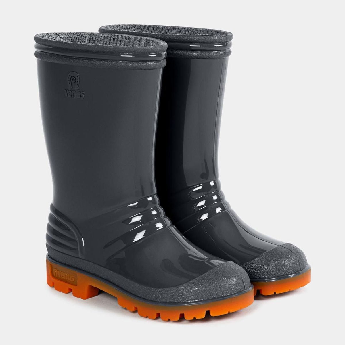 VENUS - Botas venus impermeables solida - gris