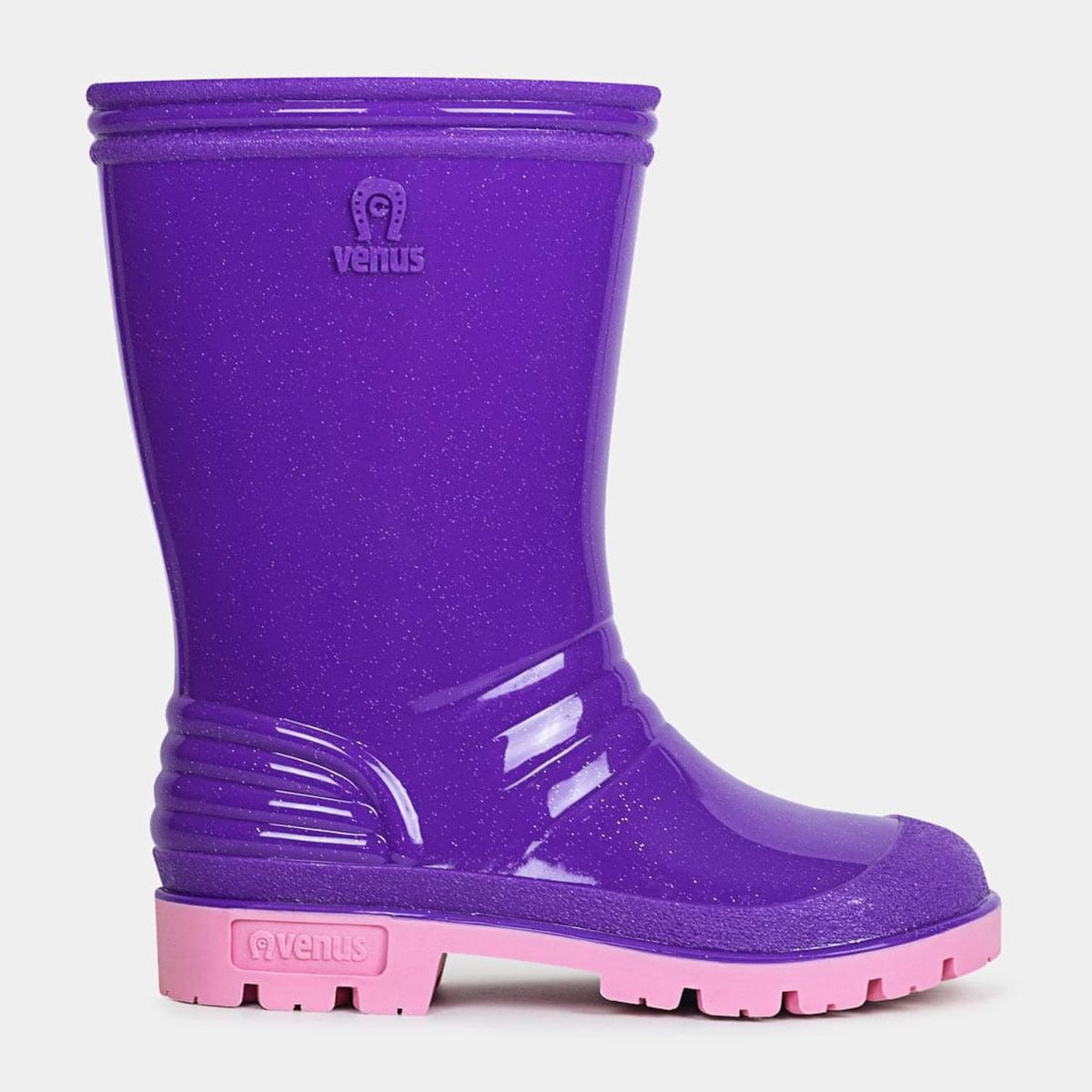 VENUS - Botas venus impermeables solida - violeta