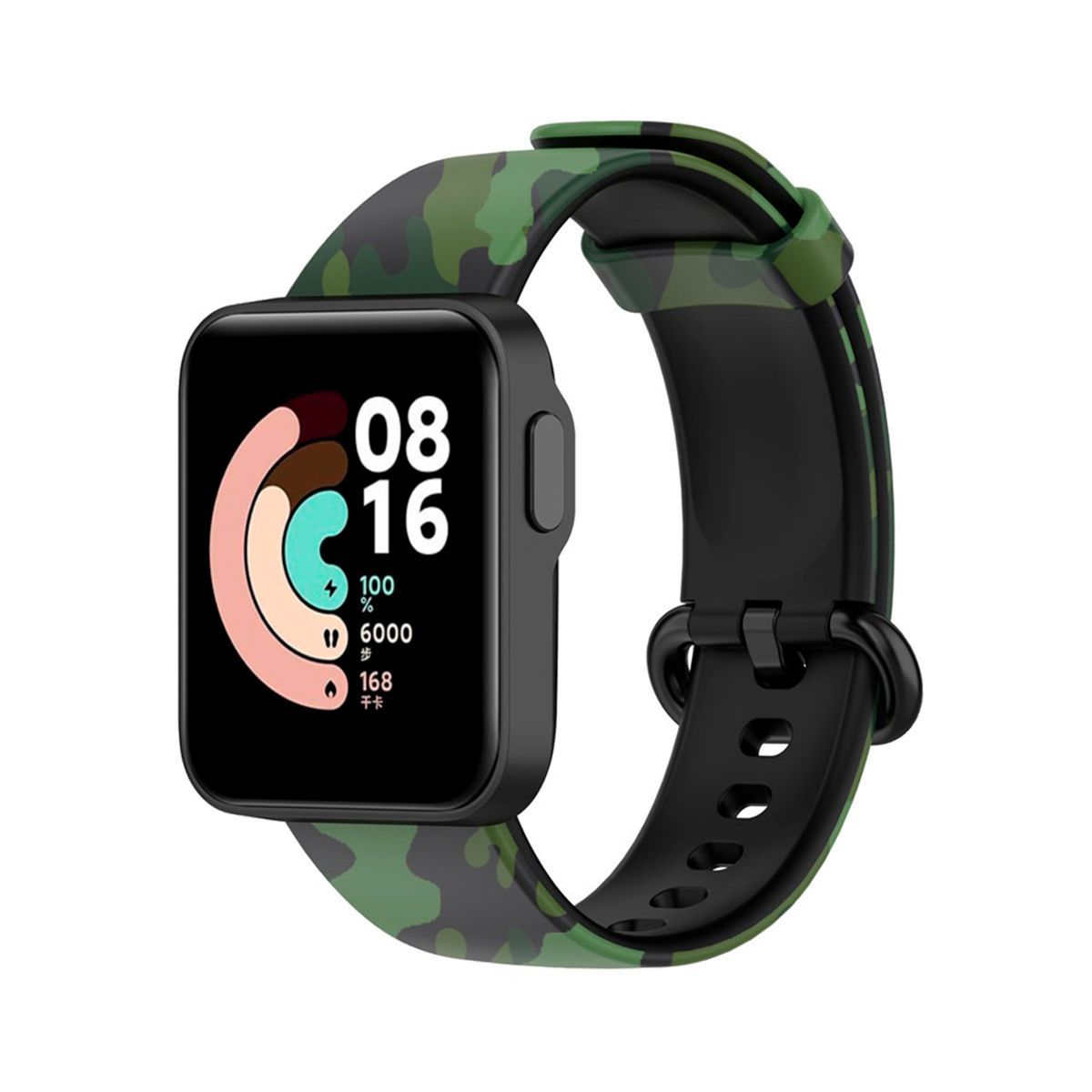 GENERICO - Correa Para Xiaomi Mi Watch Lite Camuflado Verde