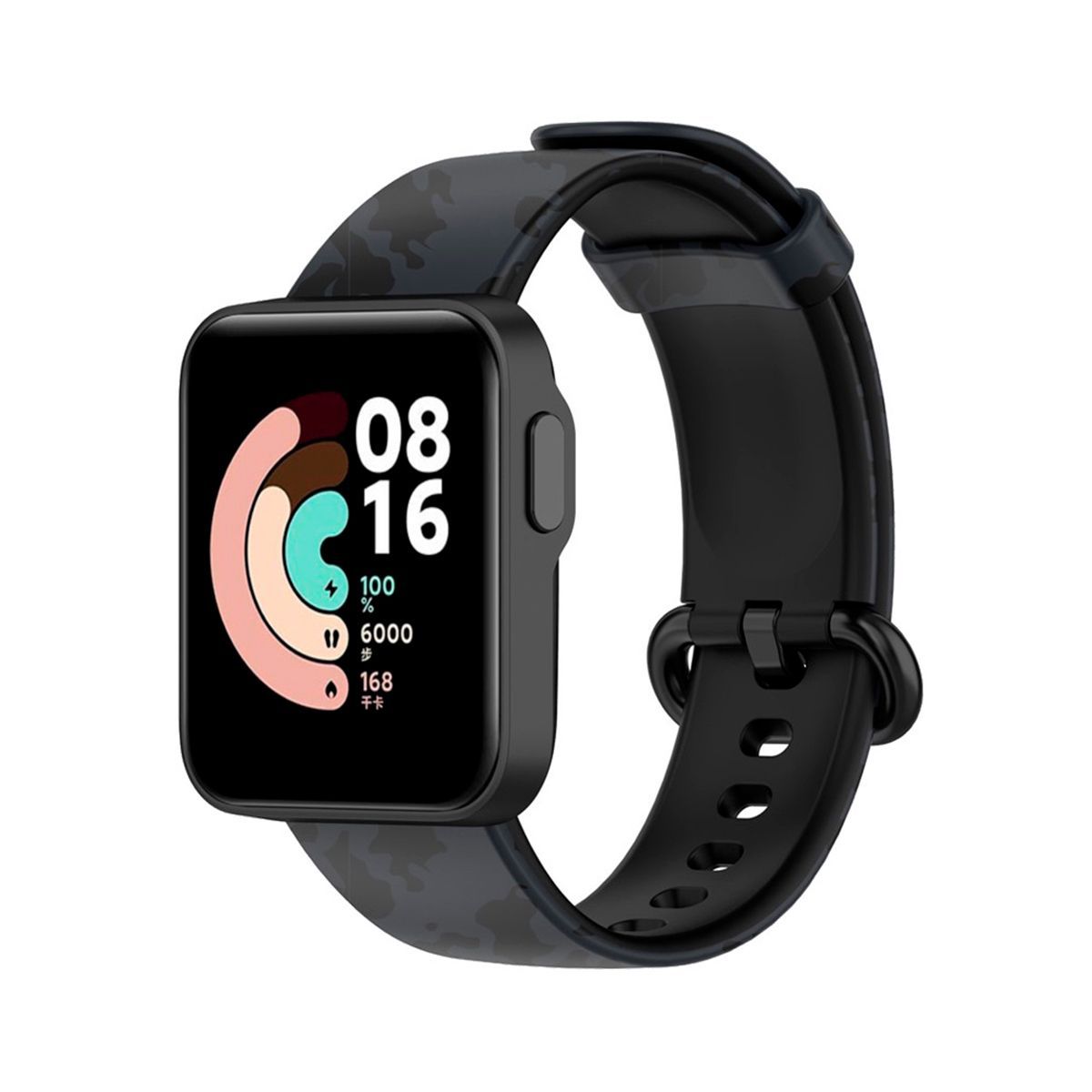 GENERICO - Correa Para Xiaomi Mi Watch Lite Camuflado Gris