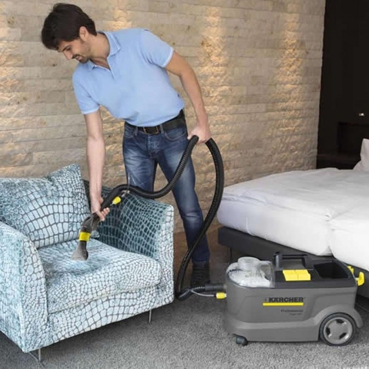 KARCHER - Lava Alfombra Tapiz Colchón 1250 W Puzzi 10/1 Karcher 1.100-138.0