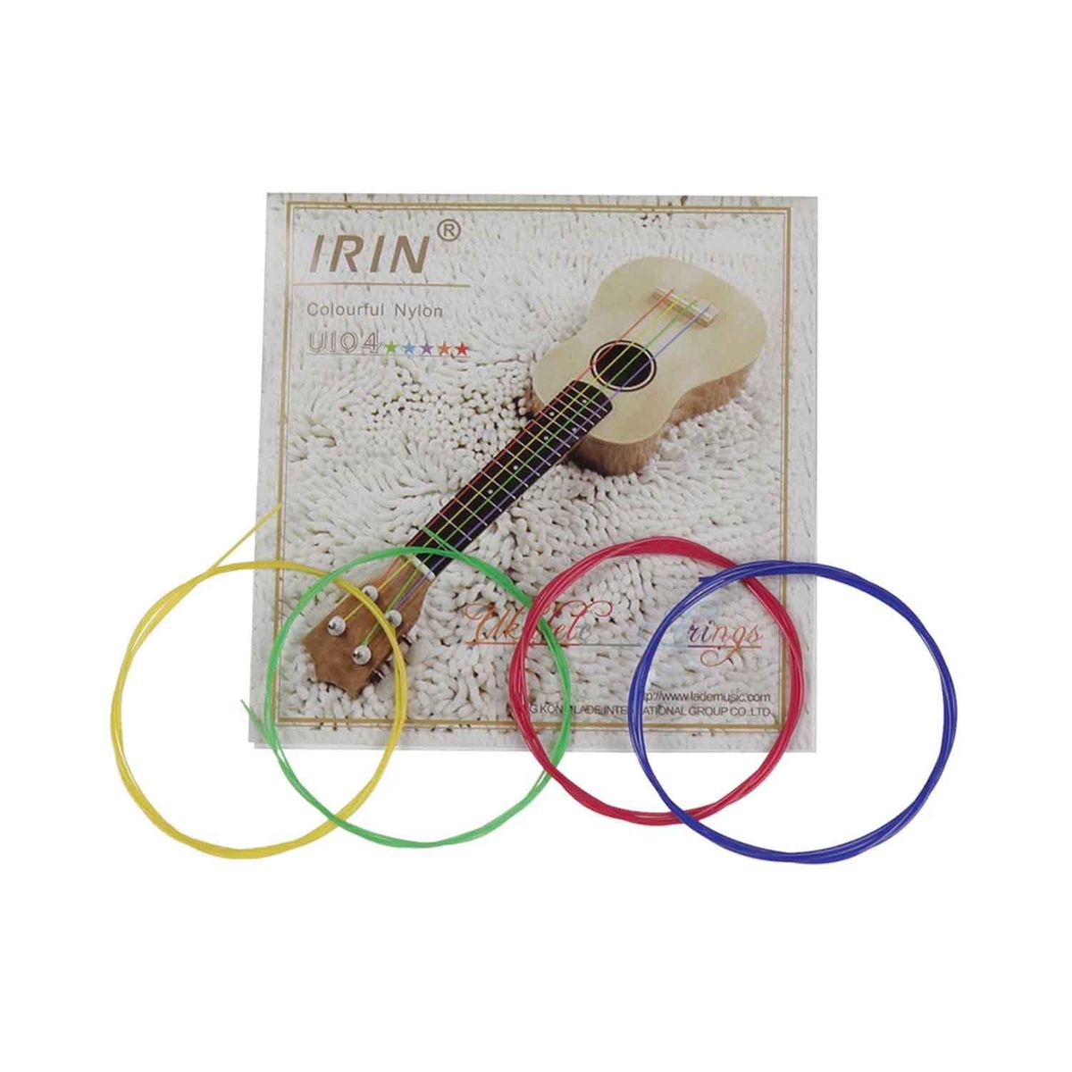 GENERICO - Set de cuerdas de colores para Ukelele Irin U104