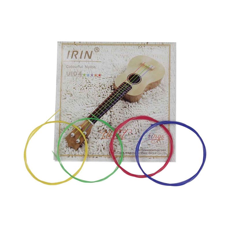 GENERICO - Set de cuerdas de colores para Ukelele Irin U104