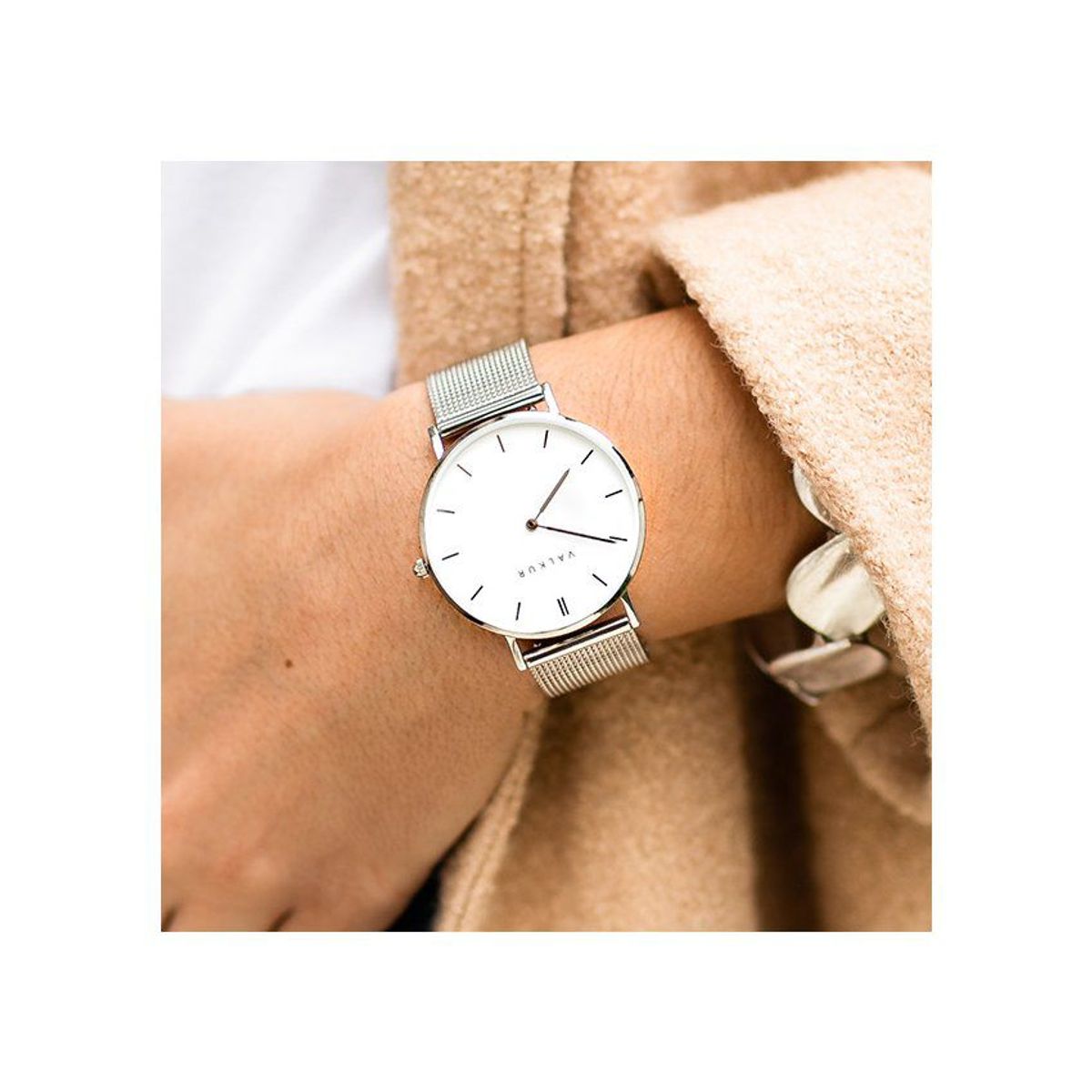 VALKUR - Reloj Valkur Eyra para Mujer- Acero Inoxidable plata