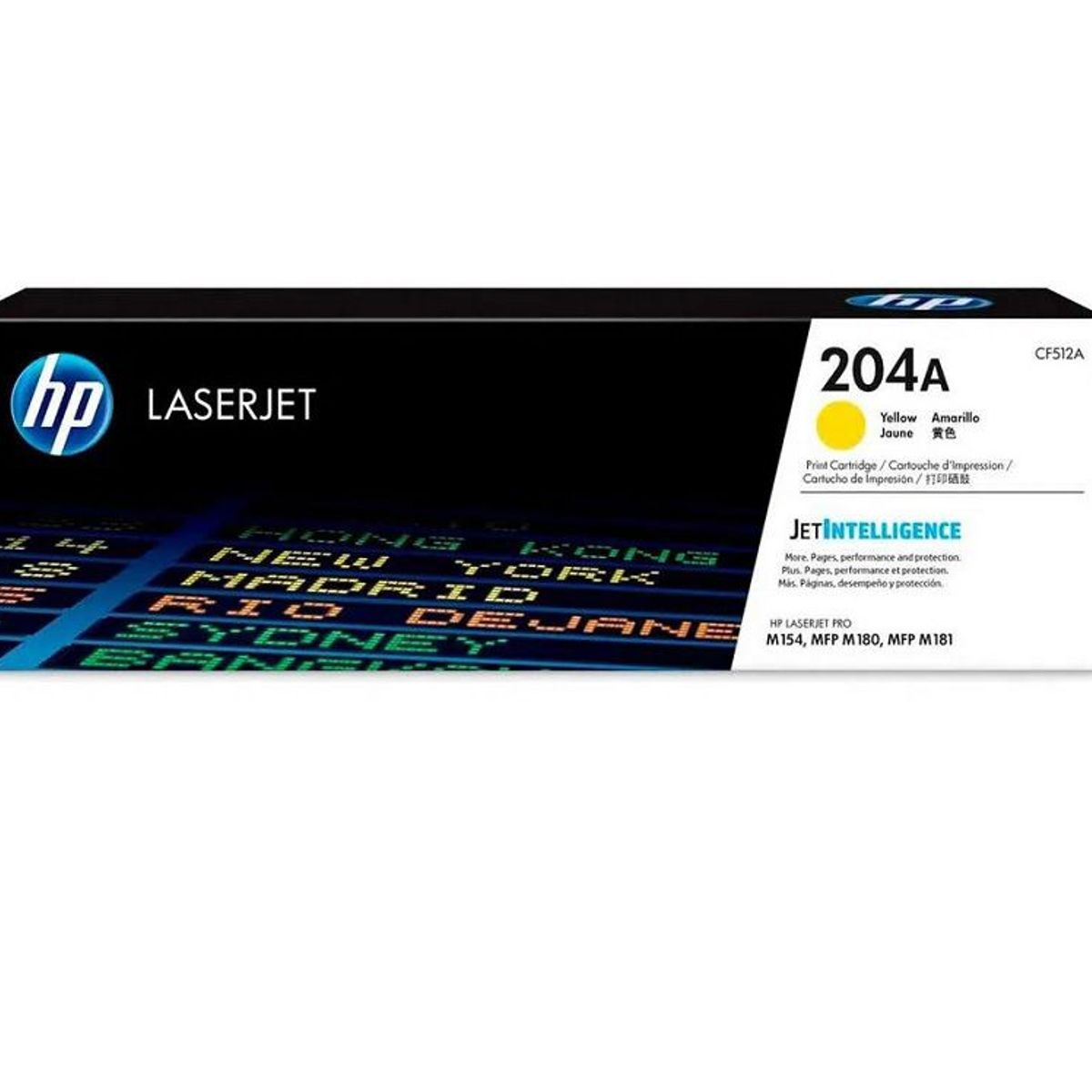 HP - TONER HP LJ 204A CF512A Para M180nw M154nw -YELLOW