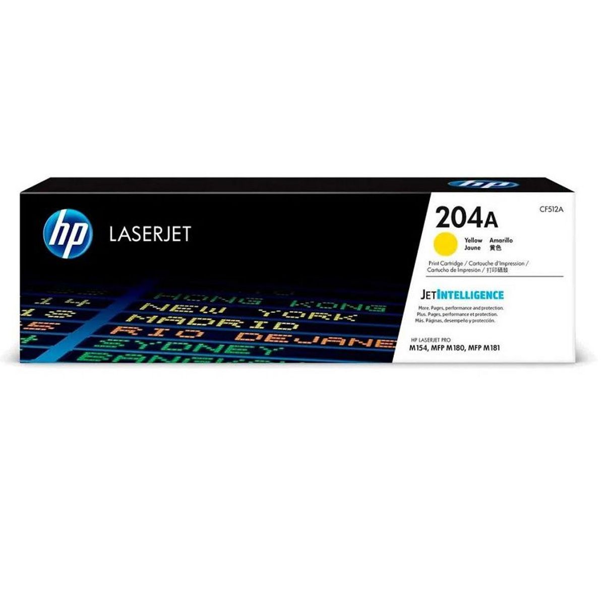 HP - TONER HP LJ 204A CF512A Para M180nw M154nw -YELLOW
