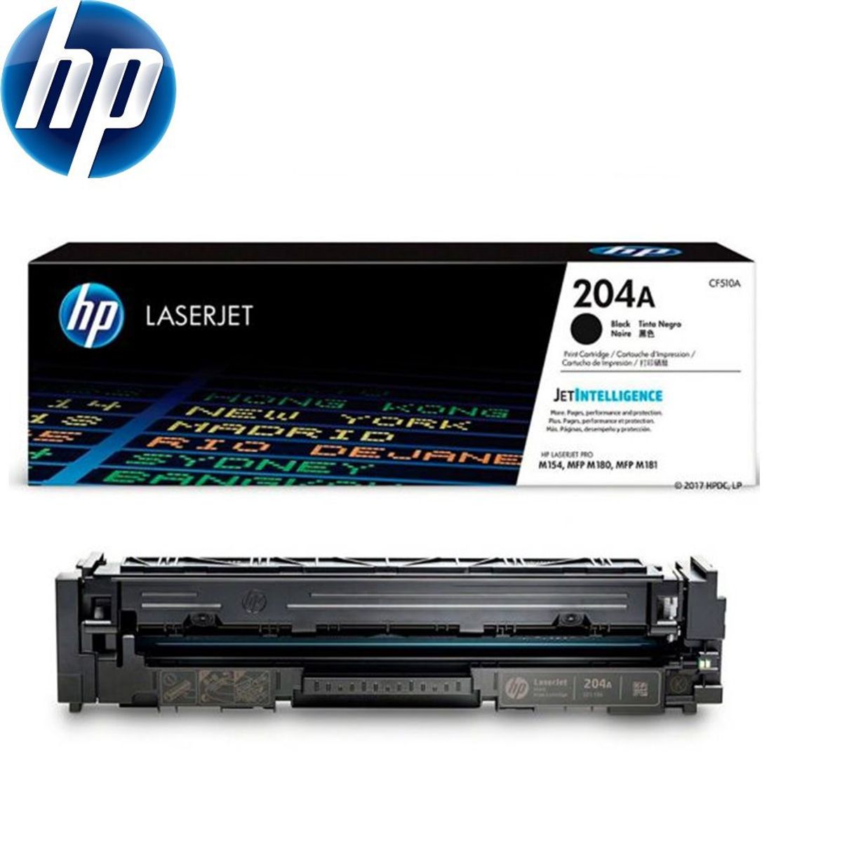 HP - TONER HP 204A CF510A PRO M154 M180  NEGRO
