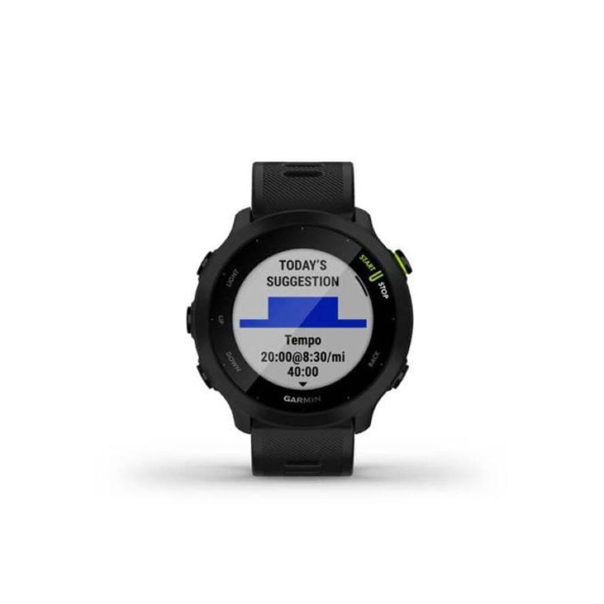 GARMIN - Smartwatch Forerunner 55 Negro Running Deporte GPS Fitness