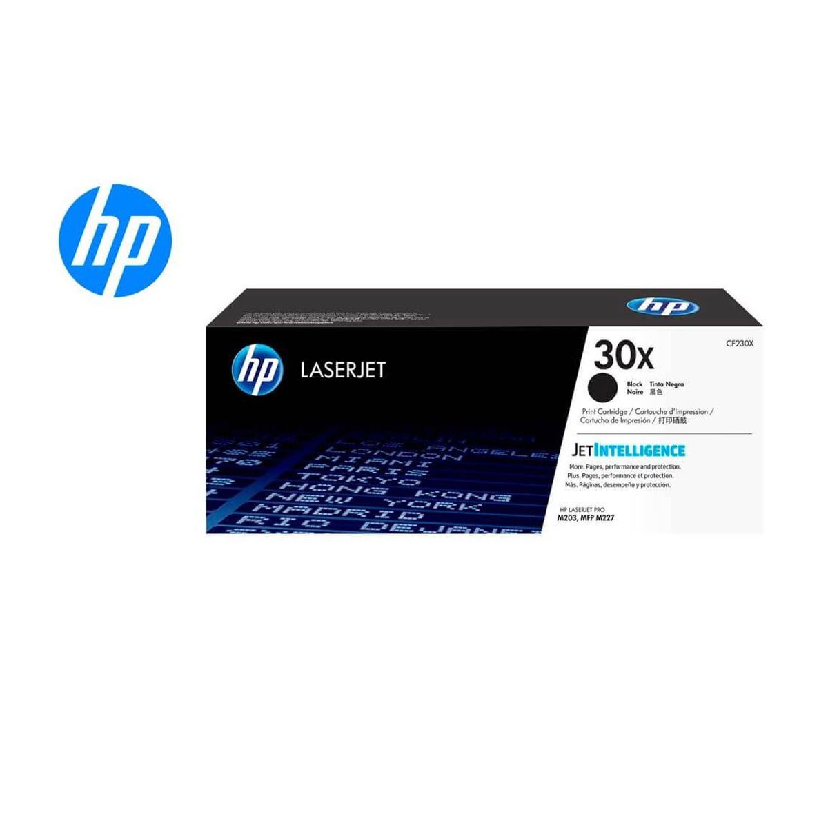 HP - TONER HP 30X (CF230X) L.J.P M203DW, M227, 3500 PGS. NEGRO
