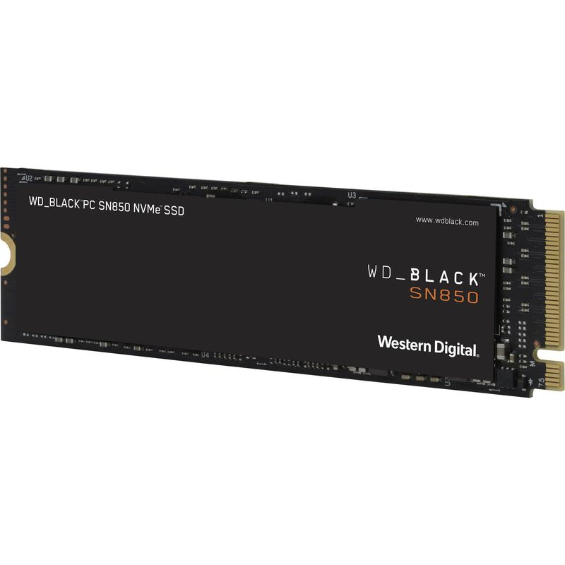 WESTERN DIGITAL - WD Black Disco Sólido 1TB SN850 Gaming Gen4 PCIe M.2 2280 WDS100T1X0E