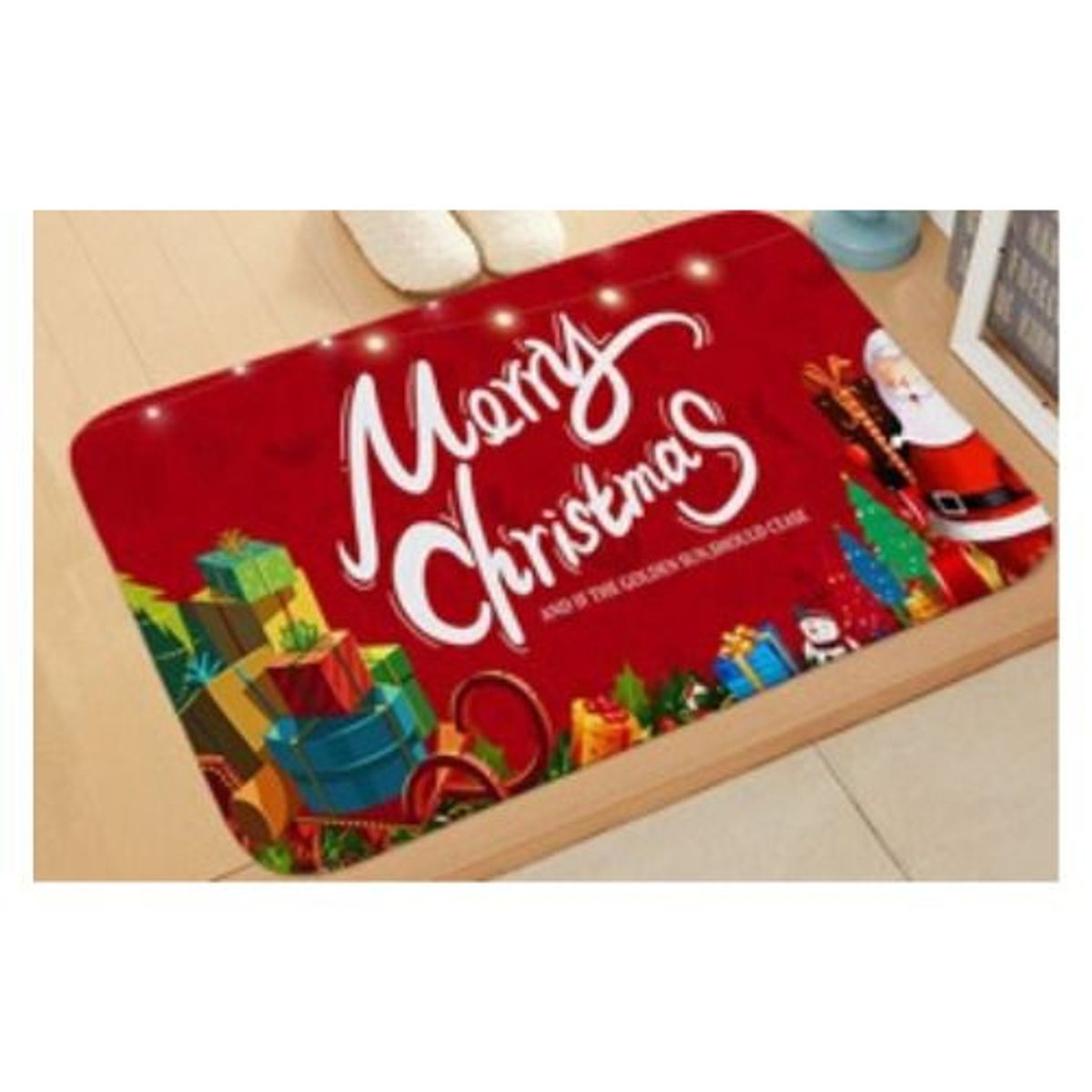 GENERICO - Tapetes Navideños Antideslizantes 60cm x 40cm