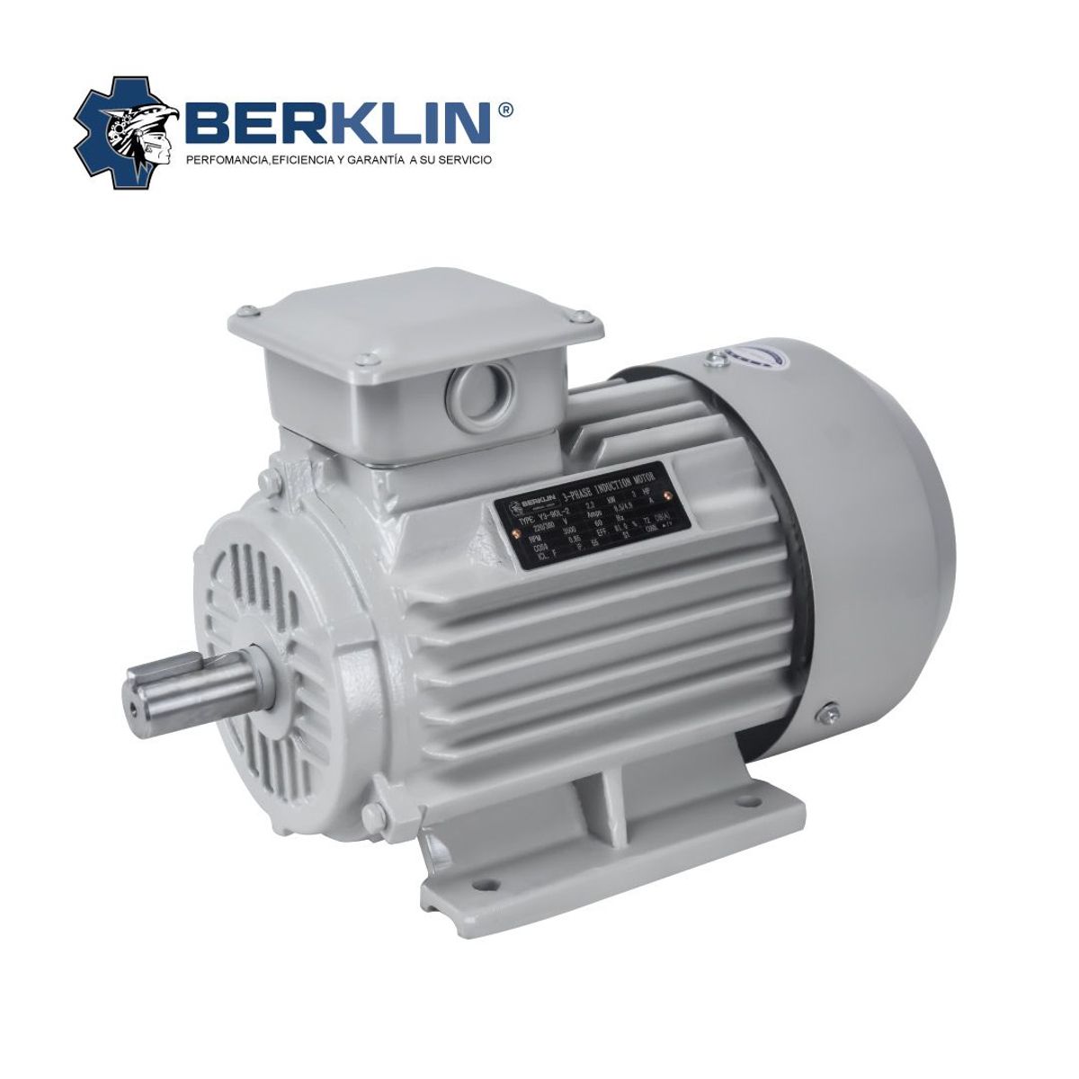 BERKLIN - MOTOR ELÉCTRICO TRIFASICO DE 3 HP 3500RPM