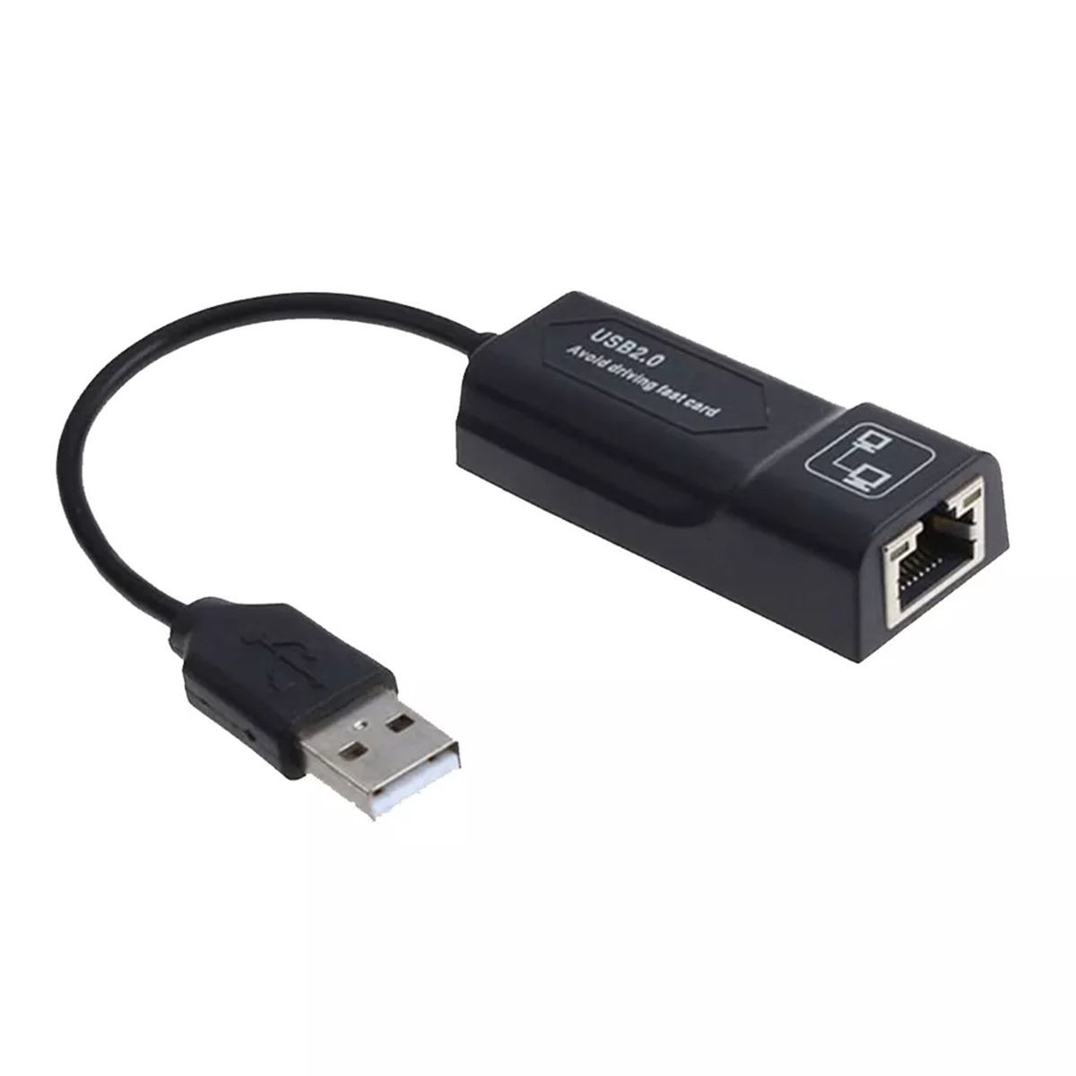 GENERICO - Adaptador Usb 2.0 A Rj45 Ethernet Windows - Mac Os