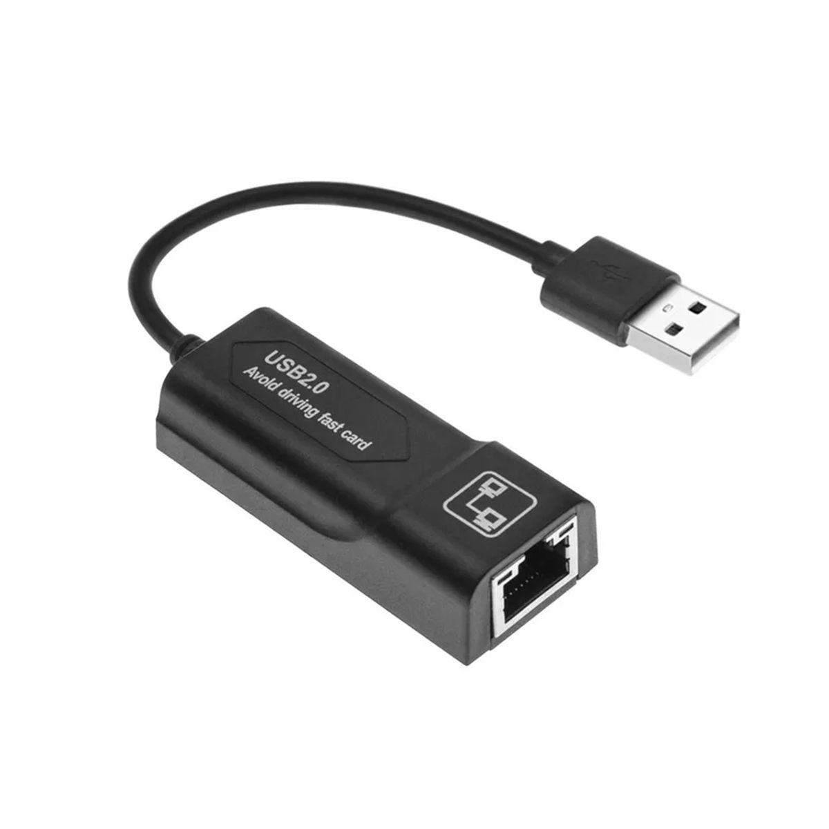 GENERICO - Adaptador Usb 2.0 A Rj45 Ethernet Windows - Mac Os