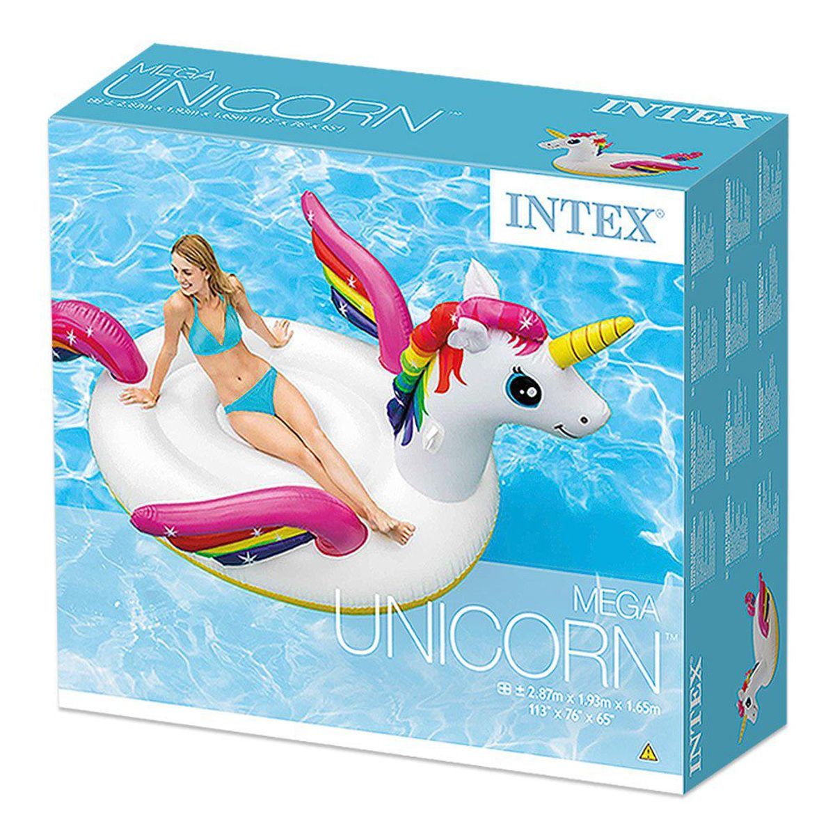 INTEX - Flotador de Piscina para Niños Inflable de Unicornio
