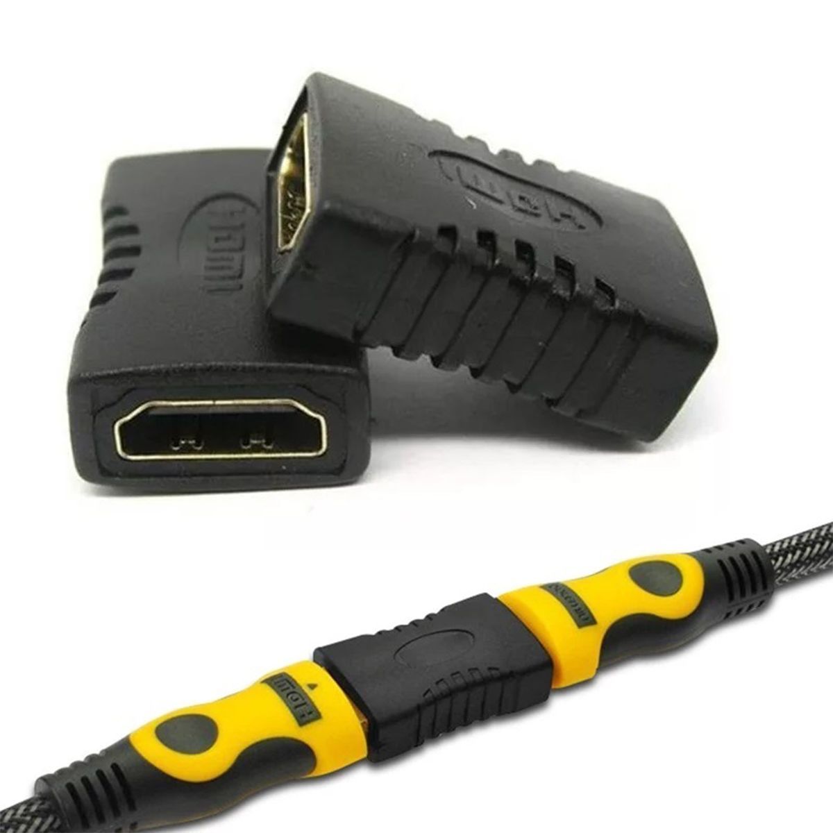 GENERICO - Adaptador Hdmi Unión Hembra A Hembra