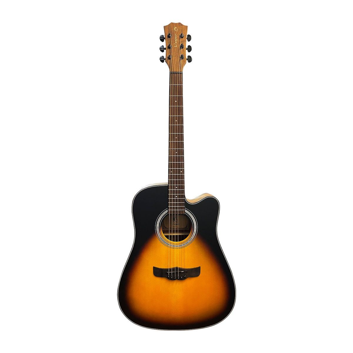 LESPOIR - Guitarra acústica Lespoir Sunburst  K-312C SB.