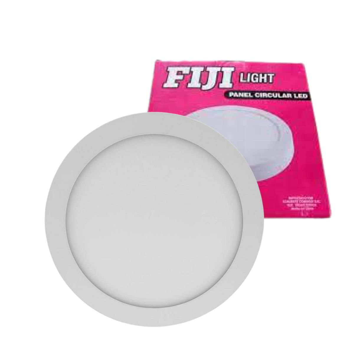 FIJI - Panel Circular Led 24w Fiji Luz Fría Ahorrador De Energía