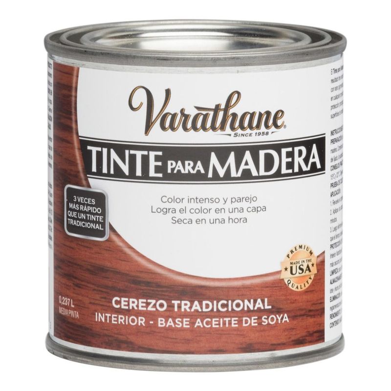 RUST OLEUM - Varathane Tinte para madera Cerezo Tradicional 0,237 L