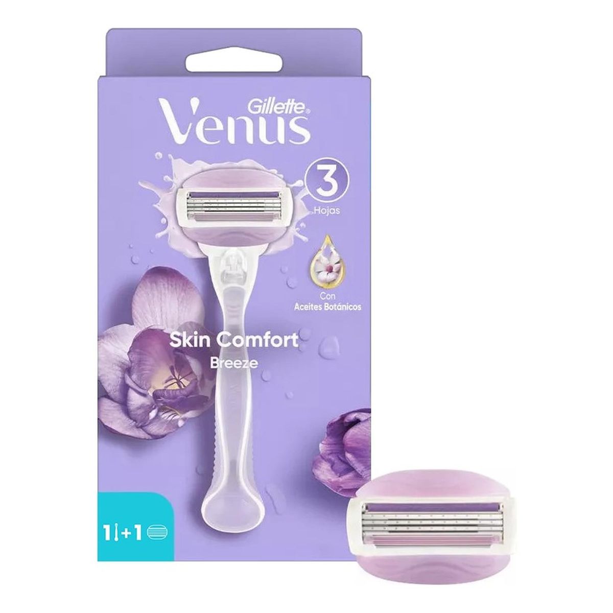GILLETTE - Gillette Venus Breeze Máquina Recargable Depilación 1 unidad