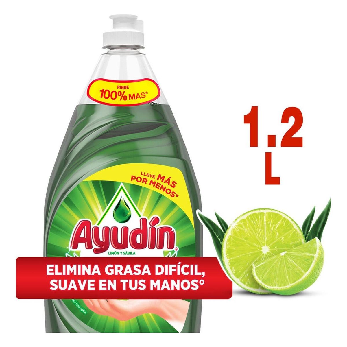 AYUDIN - Lavavajillas Líquido Ayudín Limón