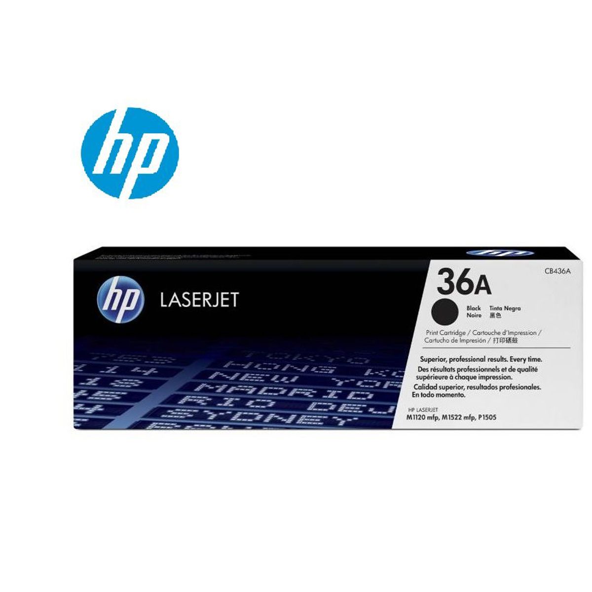 HP - TONER HP 36A CB436A LJ P1505M1522-NEGRO
