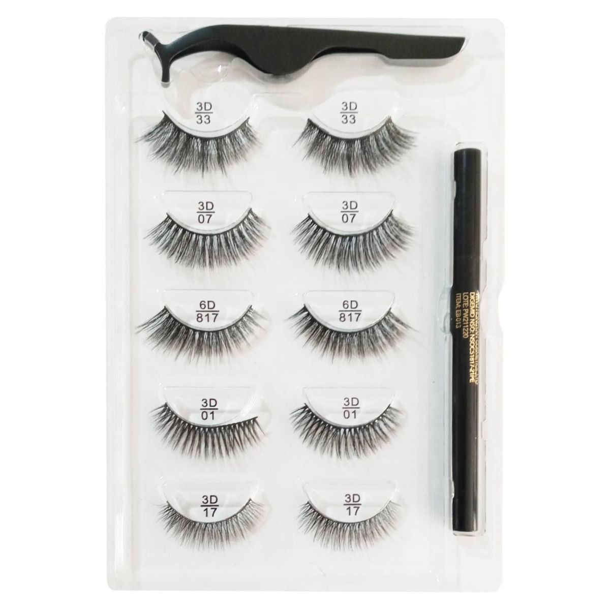 GENERICO - PESTAÑAS MAGNETICAS WATERPROFF EVER BEAUTY