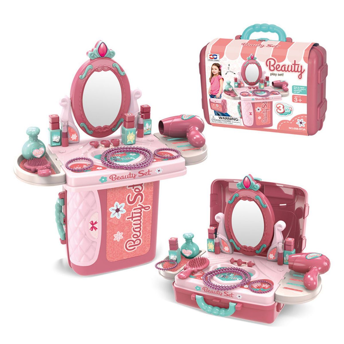 GENERICO - Tocador maleta  belleza maquillaje Moda