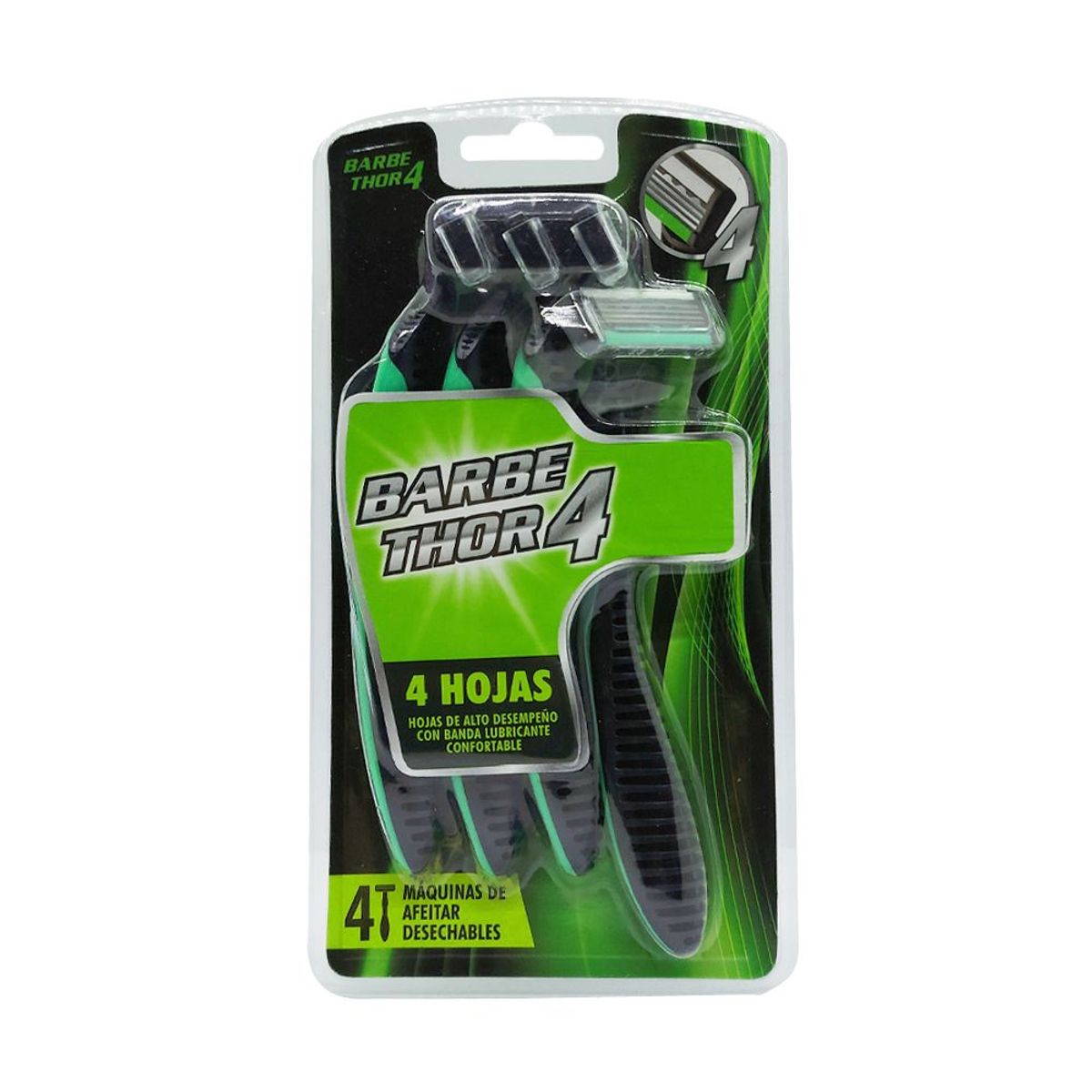 S/M - Afeitador descartable Barbethor 4 blister x 4 unidades