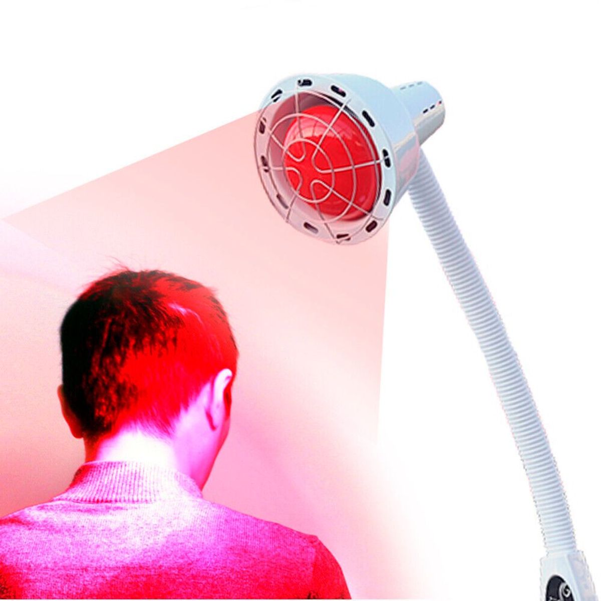 PERUMASSAGE - Lámpara de luz Infrarrojo 275W con Pedestal.