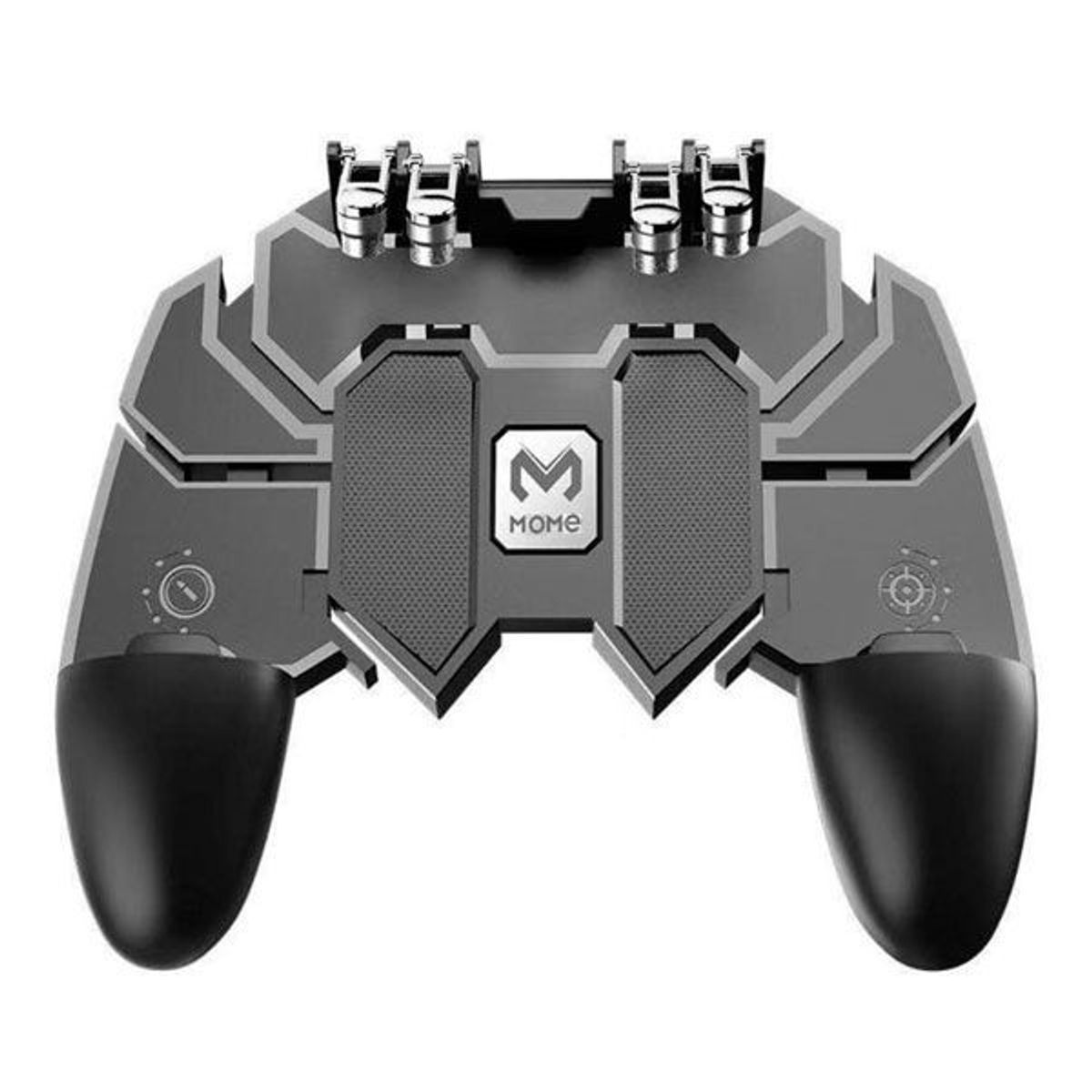 GENERICO - Game Pad, Mando Para Celular Freefire, Pubg, 4 Gatillos