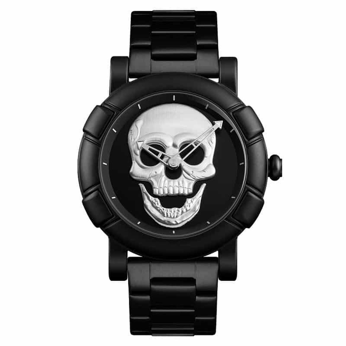 SKMEI - Reloj Skmei 9178 calavera para Hombre