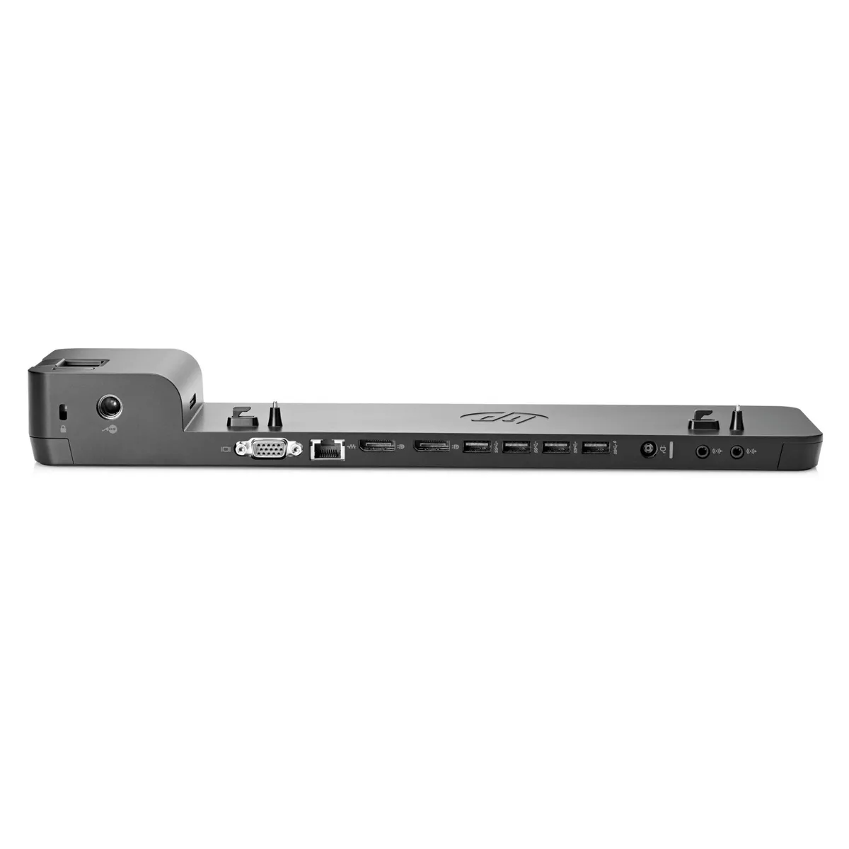 HP - HP UltraSlim Docking Station Elitebook 4x USB 3.0 RJ45 VGA DP 3.5mm con Adaptador de 65W - D9Y32AA