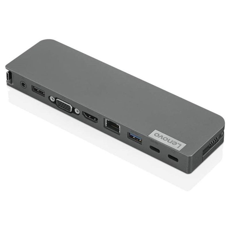 LENOVO - Lenovo Docking Mini Viajero USB-C US HDMI VGA USB - 40AU0065US