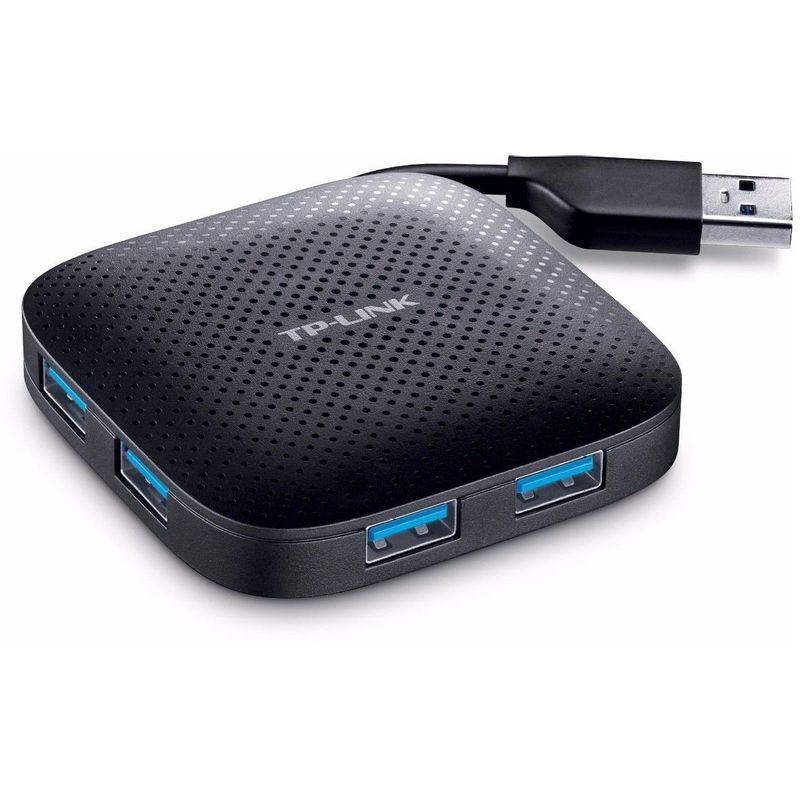 TP LINK - TP-LINK Hub de 4 Puertos USB 3.0 Adaptador Portable - UH400