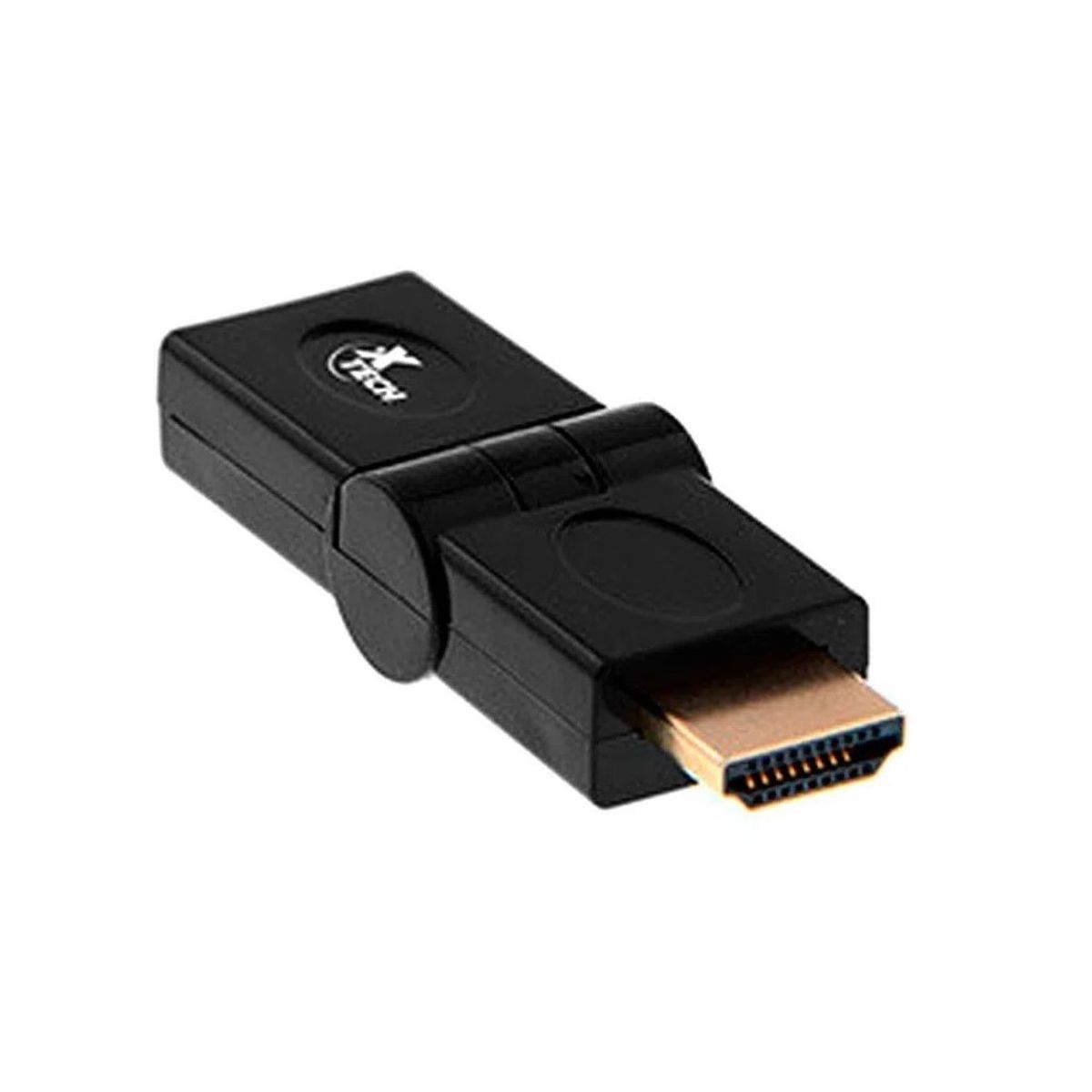 XTECH - Xtech Adaptador Hdmi Macho A Hdmi Hembra con Rotacion de 360° XTC-347