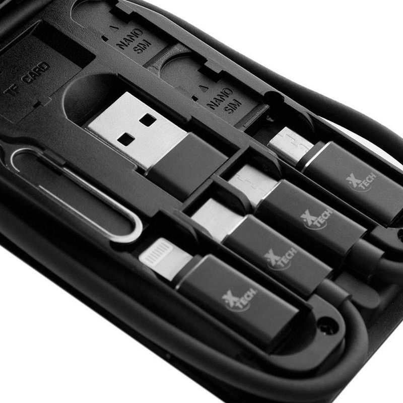 XTECH - Xtech Adaptador multipuerto USB-C Estuche multifuncional - XTC-570