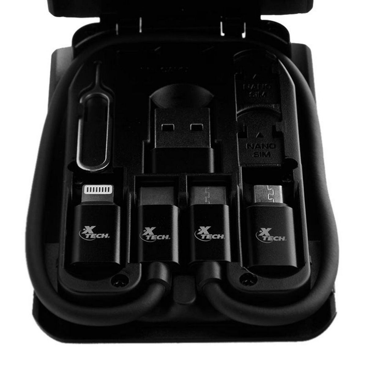 XTECH - Xtech Adaptador multipuerto USB-C Estuche multifuncional - XTC-570