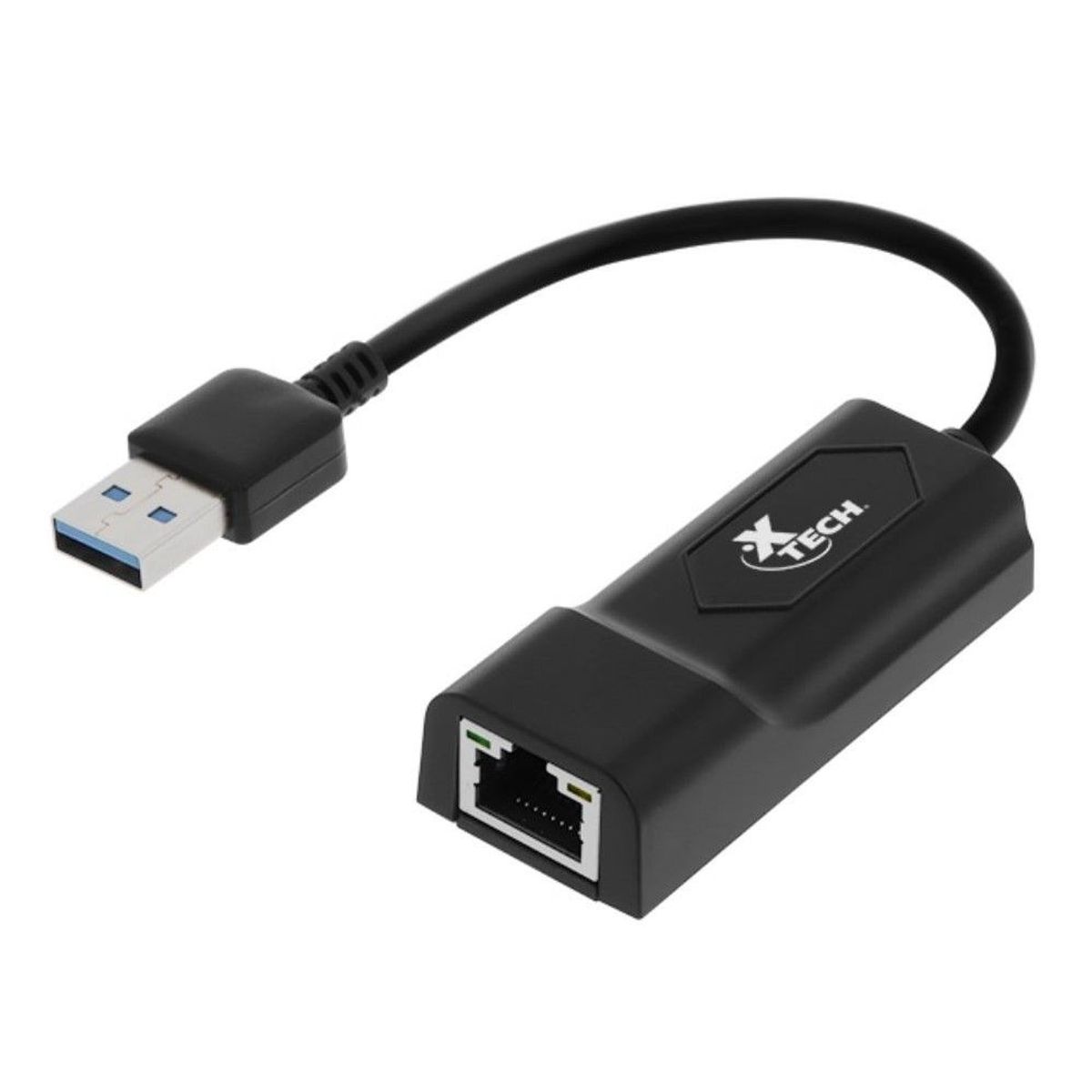 XTECH - Xtech Adaptador USB 3.0 Ethernet Gigabit RJ45 5Gbps - XTC-373