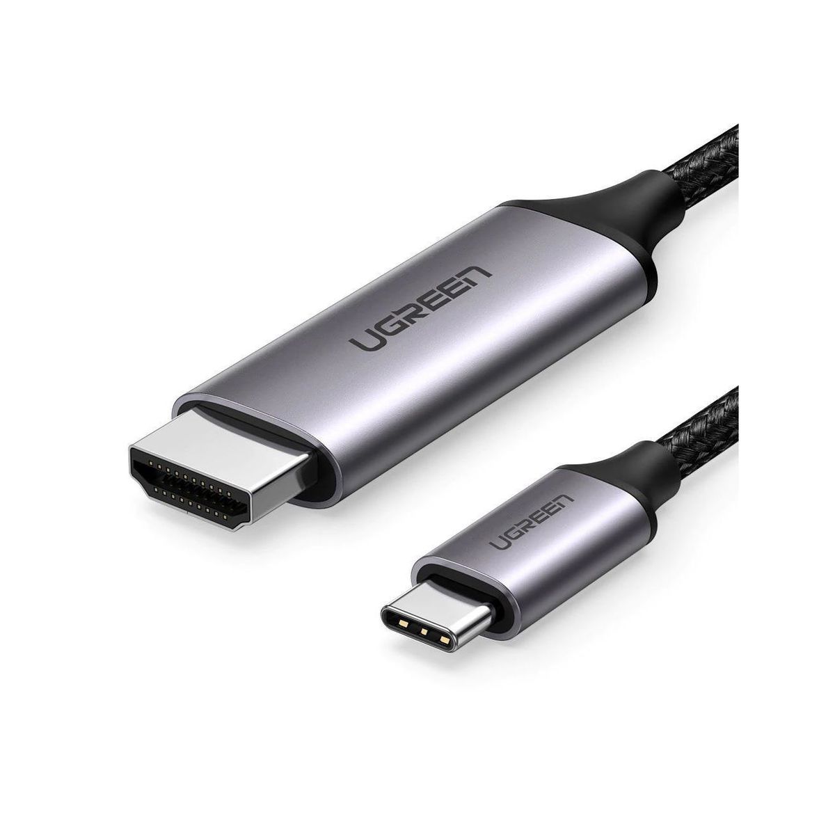 UGREEN - Ugreen Cable Adaptador USB-C a HDMI 4K 60HZ 1.5mt Aluminio MM142 50570