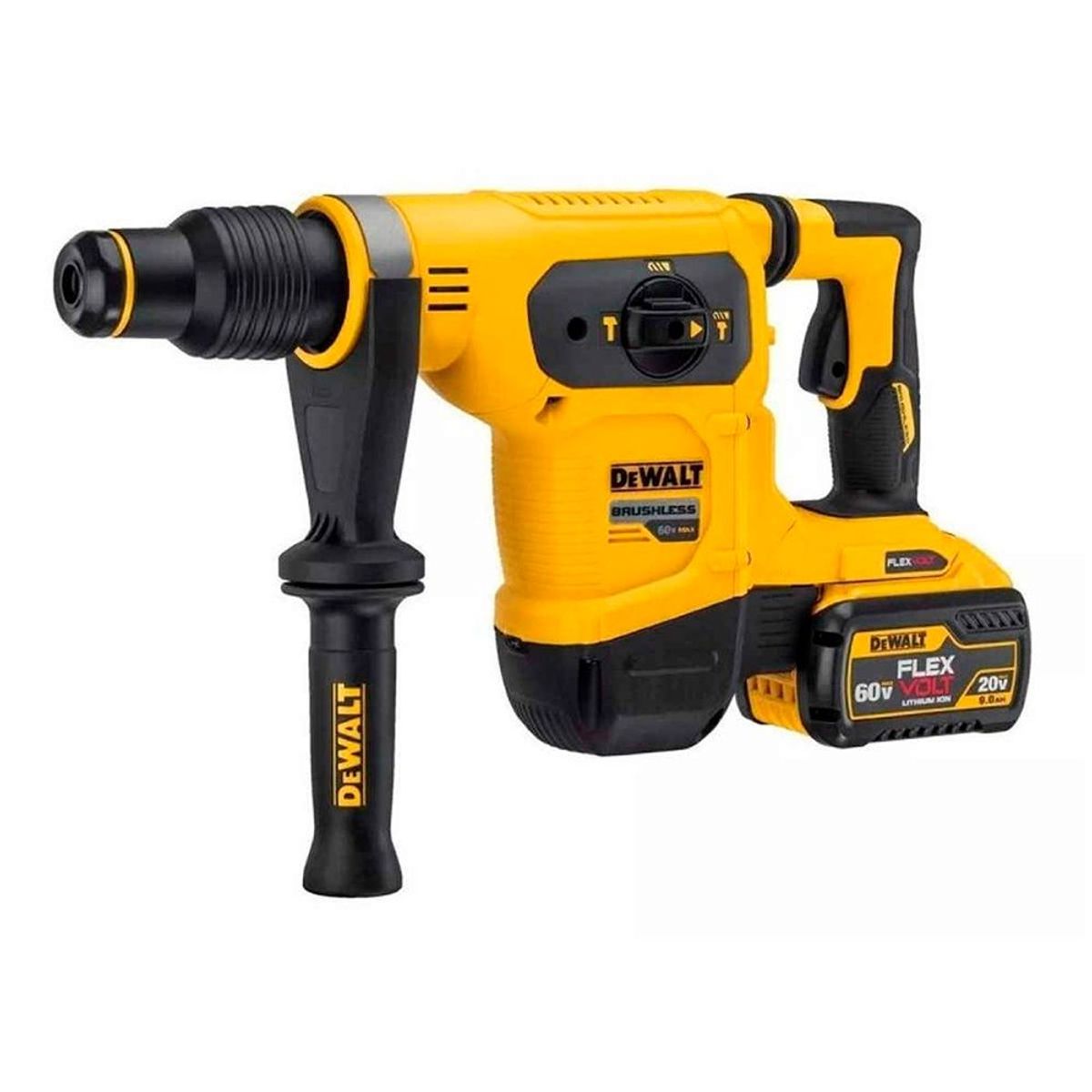 DEWALT - Rotomartillo SDS Max 60V XR+2 Bat y Carg