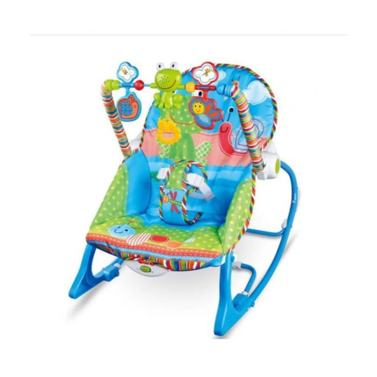 IBABY - Ibaby - silla mecedorahamaca vibradora musical - celeste