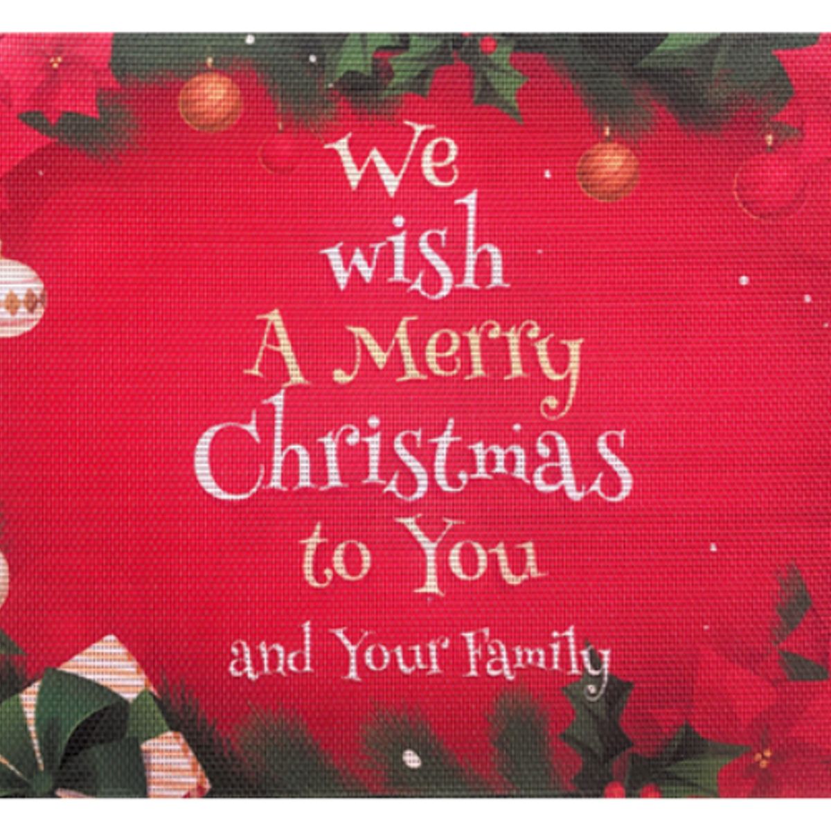 GENERICO - Individual Navideño con diseño Set x 6 und