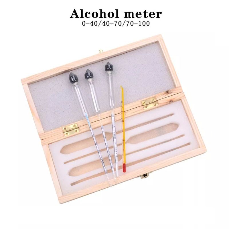 OEM - Alcoholímetro Medidor de Alcohol 0-100 Hidrómetro Densímetro