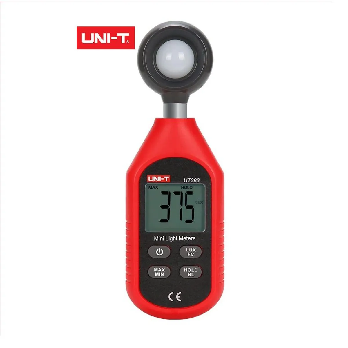 UNI T - Luxómetro Digital Uni-t Ut383 Fotómetro Medidor De Luz Lux