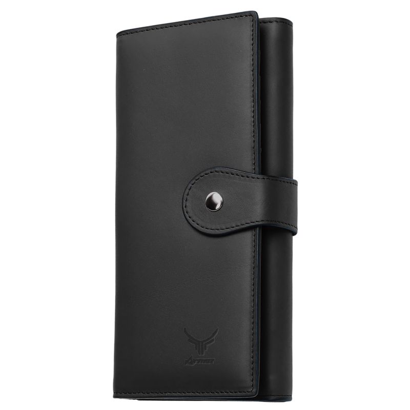 ARMUZ - Billetera de Cuero Genuino con RFID.  Mujer