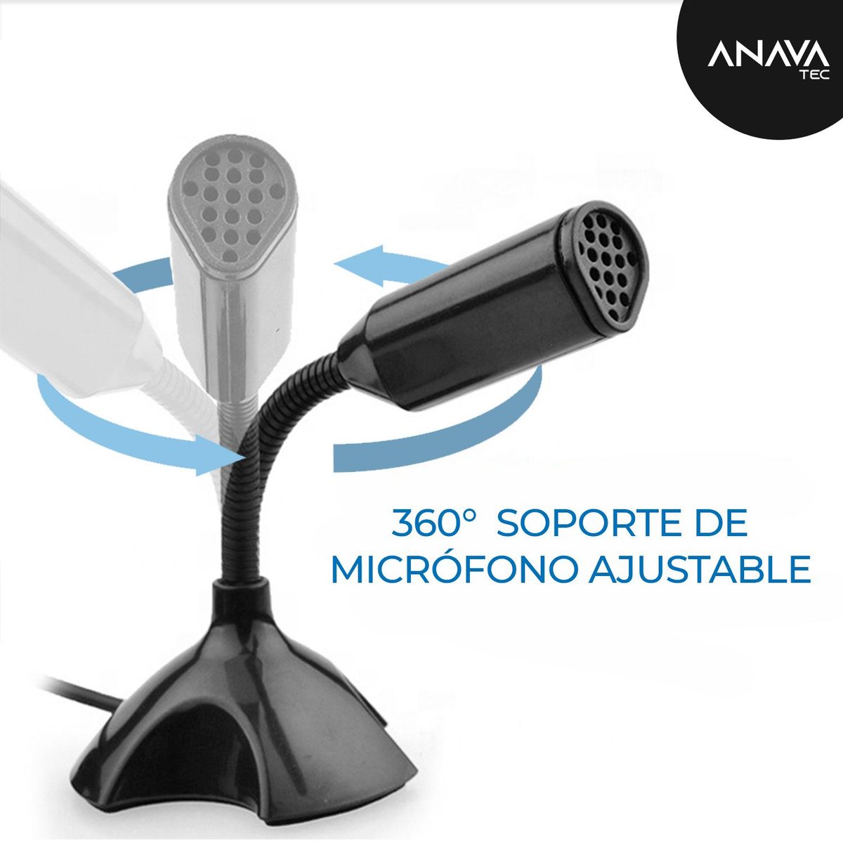 OEM - Micrófono Condensador  USB Para PC, Laptop RV-USB